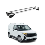Dachträger Grundträger für Ford Transit Courier II 2023-2026 TÜV Alu Silber 2x