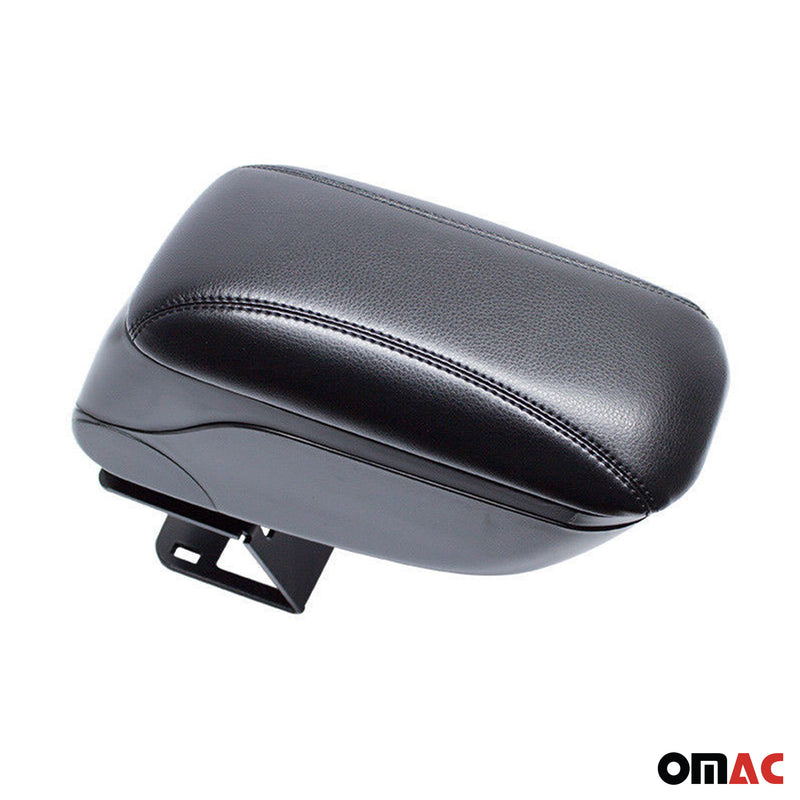 Mittelarmlehne Armlehne Mittelkonsole für Citroen C4 2009-2018 PU-Leder Schwarz