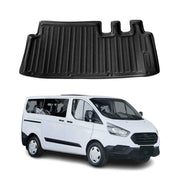 Kofferraumwanne Laderaumwanne für Ford Tourneo Custom 2013-2024 L2 Langer Gummi