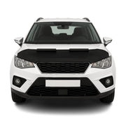 Haubenbra Steinschlagschutz Bonnet Bra für Seat Arona 2017-2026 Schwarz Halb