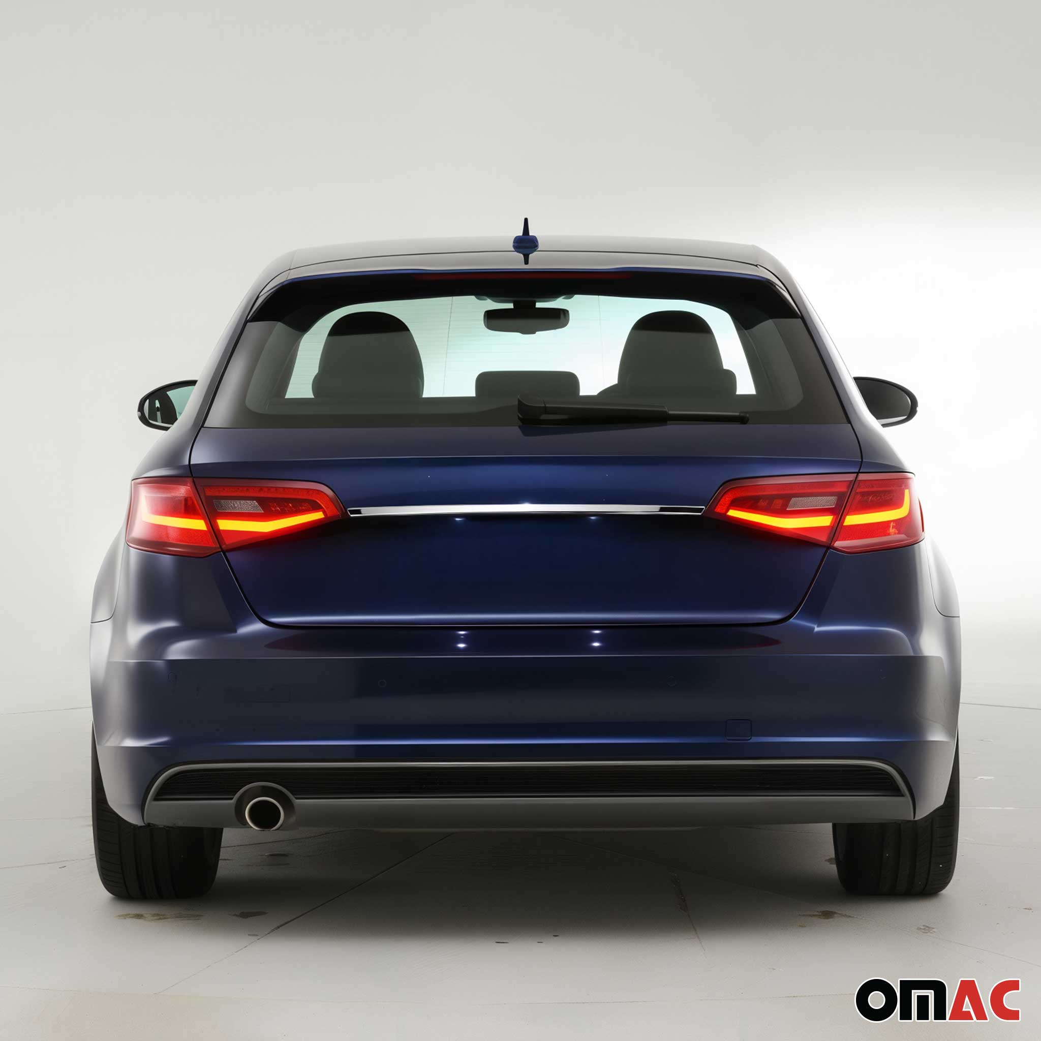 Kofferraumleiste Heckleiste für Audi A3 A3 Sportback 2012-2020 Edelstahl Chrom