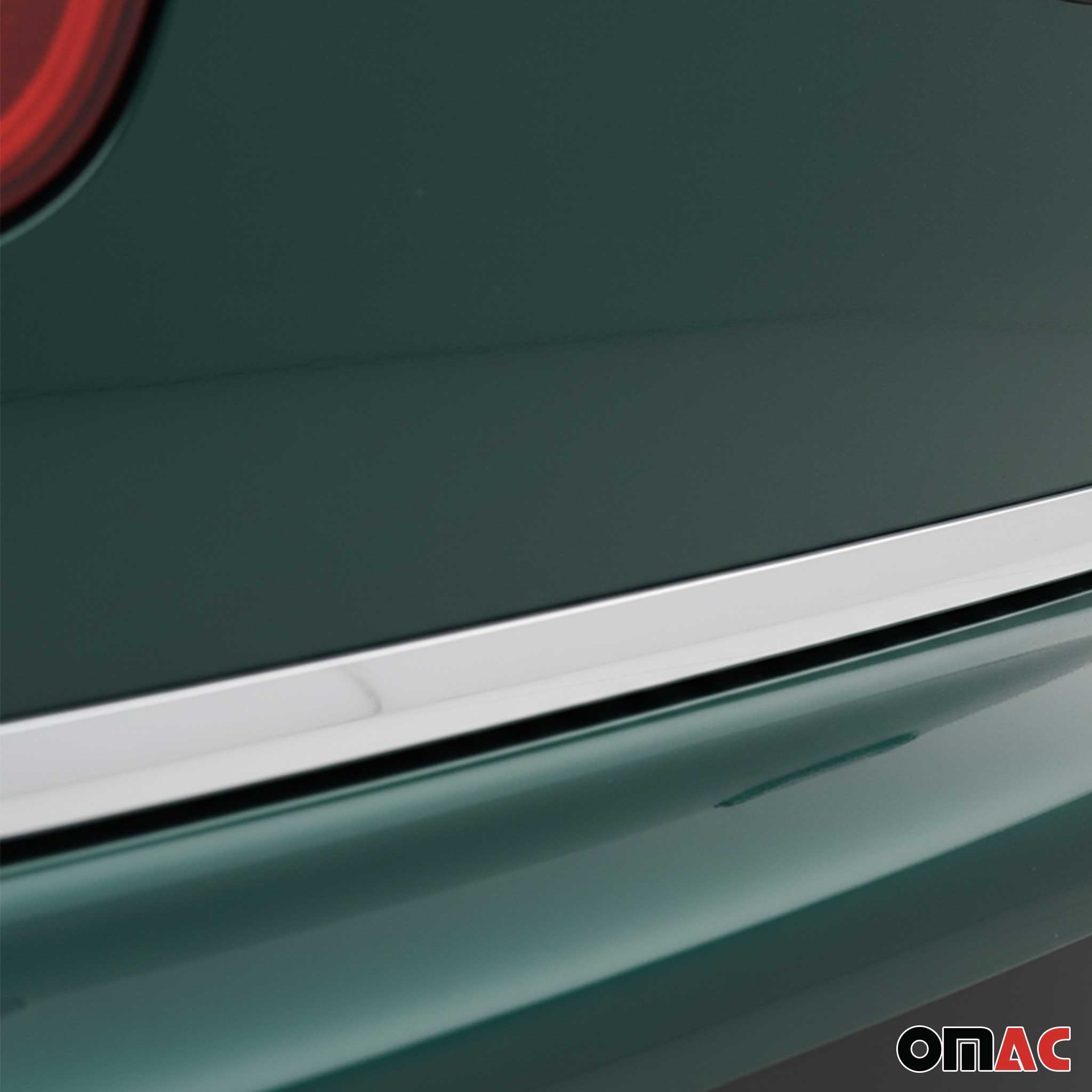 Kofferraumleiste Heckleiste für Seat Leon 1999-2006 Untere Chrom Edelstahl