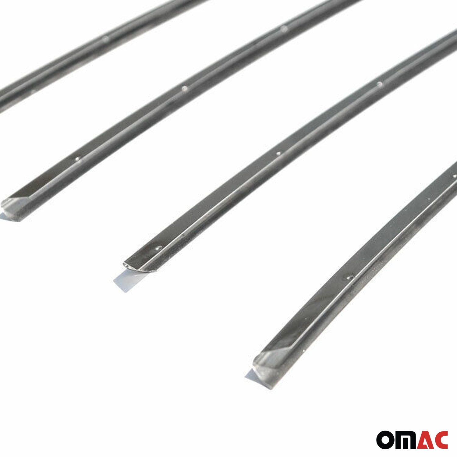 Kühlergrill Leisten Grillleisten für Peugeot 307 2005-2009 Edelstahl Chrom 5tlg
