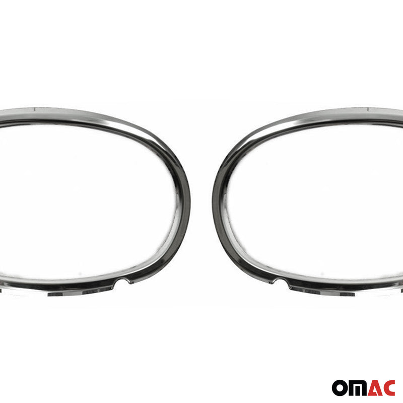 Nebelscheinwerfer Rahmen Umrandung für Mercedes Sprinter 2013-2018 Edelstahl 2x