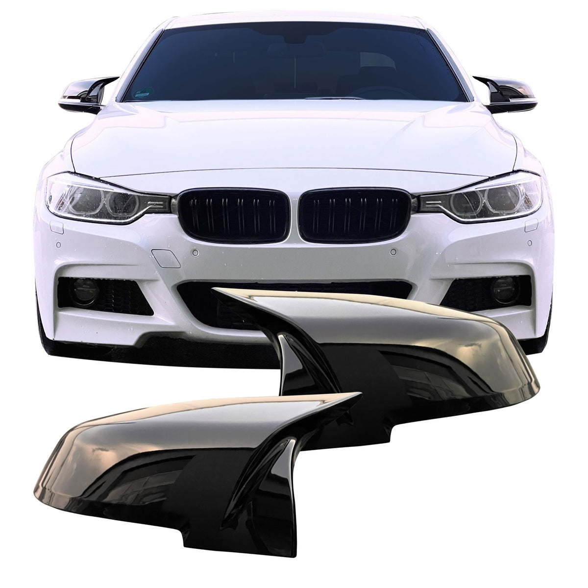 JOM Spiegelkappen für BMW 1er F20/F21 2er (F22/F23/F87) 3er (F30/F31/F34/F35) 4er (F32/F33/F36) X1 E84