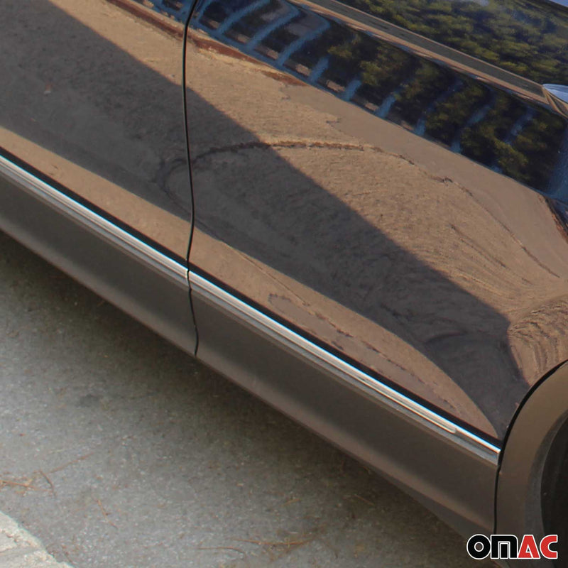 Seitentürleiste Türschutzleiste für VW Tiguan Allspace 2016-2024 Edelstahl 4x