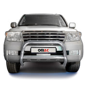 Frontbügel Frontschutzbügel für Toyota Land Cruiser V8 2007-2012 ABE Silber