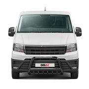 Frontbügel Frontschutzbügel für VW Crafter 2017-2026 mit ABE Stahl Schwarz
