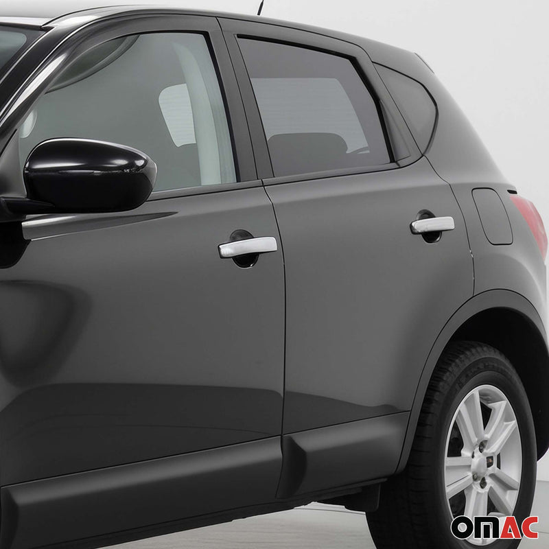 Türgriff Blende Türgriffkappen für Nissan Qashqai 2007-2014 Edelstahl Silber 4x