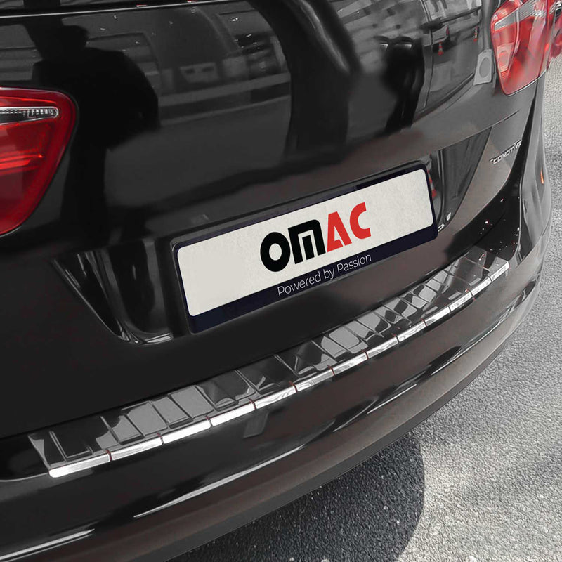 Ladekantenschutz Stoßstangenschutz für Seat Alhambra 2010-2019 Edelstahl Silber