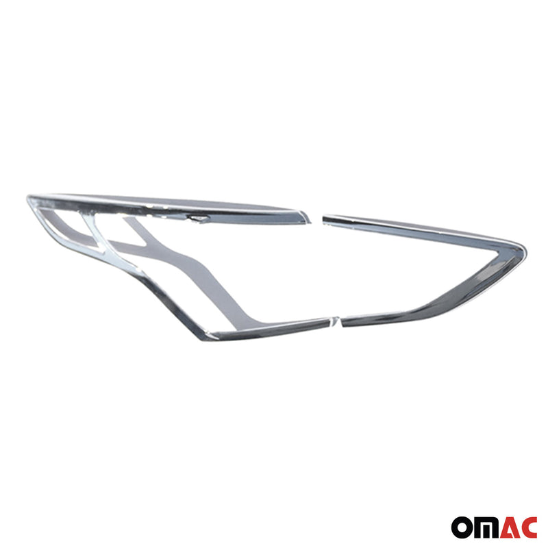 Rücklicht Leisten Heckleuchte für Ford Kuga 2013-2016 Chrom ABS Silber 4tlg