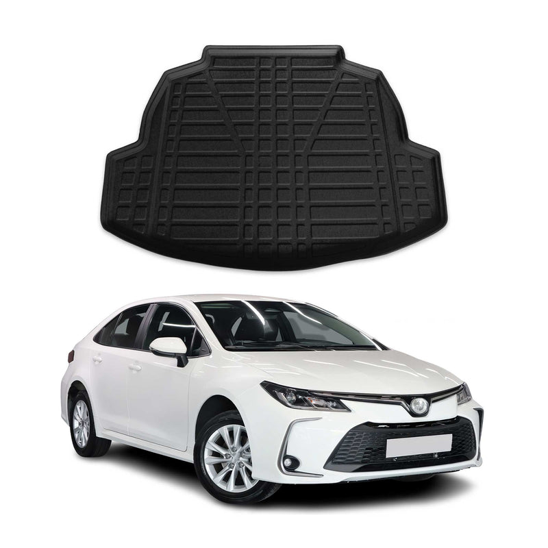 Kofferraumwanne Laderaumwanne für Toyota Corolla 2019-2025 Stufenheck Gummi TPE