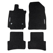 Velours Fußmatten für Renault Clio IV 2012-2020 Autoteppich Schwarz 4 teile