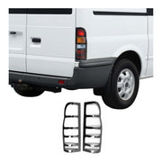 Rückleuchten Heckleuchte für Ford Transit 2000-2013 Dark Edelstahl Chrom 2x