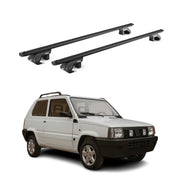 Dachträger Grundtäger für Fiat Panda I 1999-2003 3 tür 90kg Alu Schwarz 2x ABE