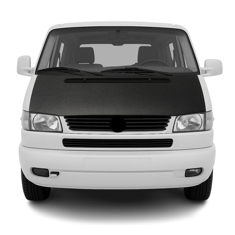 Steinschlagschutz Haubenbra für VW Transporter T4 1990-2003 Langer Nase Carbon