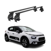 Menabo Dachträger Grundträger für Citroën C3 IV 2024-2026 Stahl Schwarz 2tlg