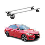 Menabo Dachträger Grundtäger für BMW 2er F22 Coupe 2012-2021 75kg Stahl Grau 2x