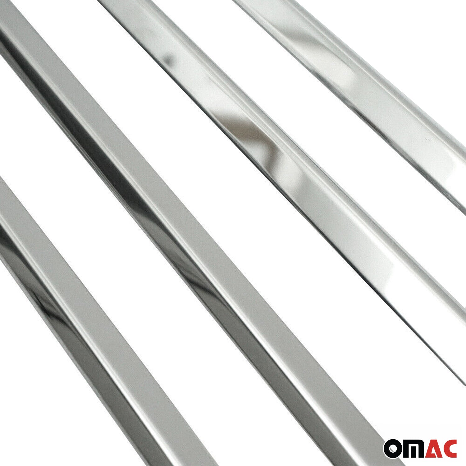Fensterleisten Fensterrahmen für Fiat Palio / Sienna 1995-2004 Edelstahl Chrom