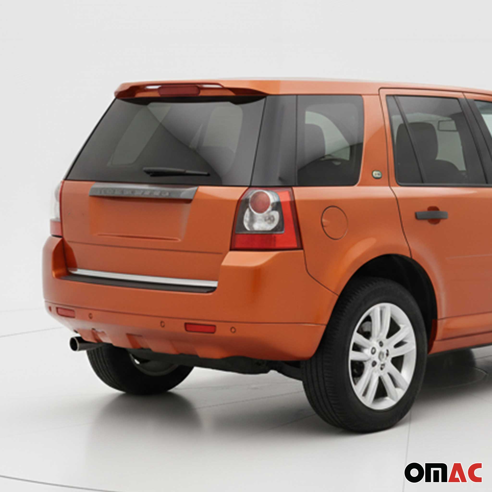 Kofferraumleiste Heckklappe Leiste für Land Rover Freelander Edelstahl Chrom