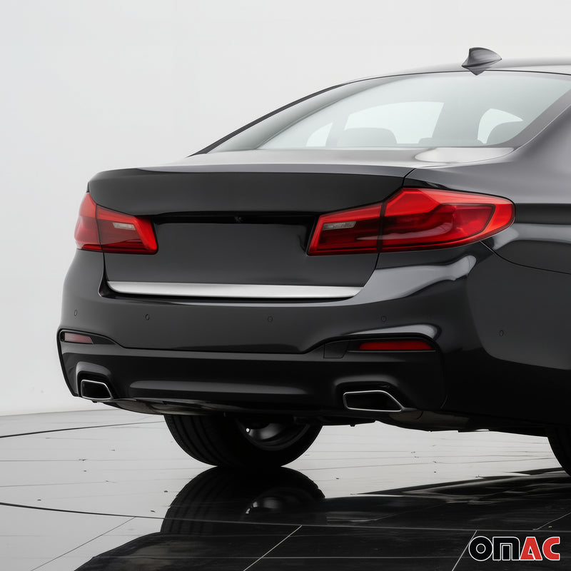 Kofferraumleiste Heckklappe Leiste für BMW 5er G30 2017-2024 Edelstahl Chrom