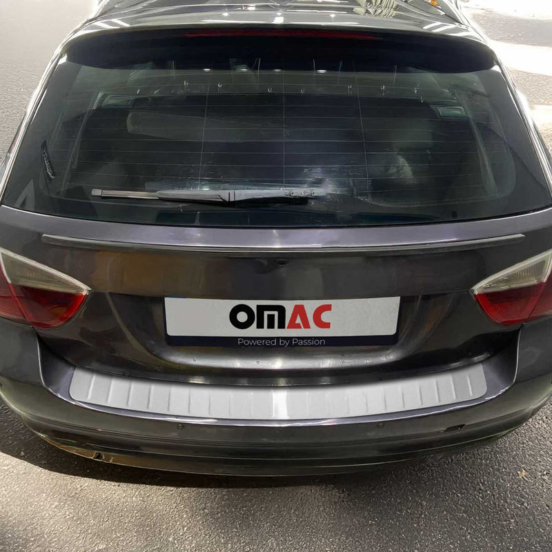 Ladekantenschutz Stoßstange für BMW 3er E91 Touring 2004-2012 Chrom Gebürstet