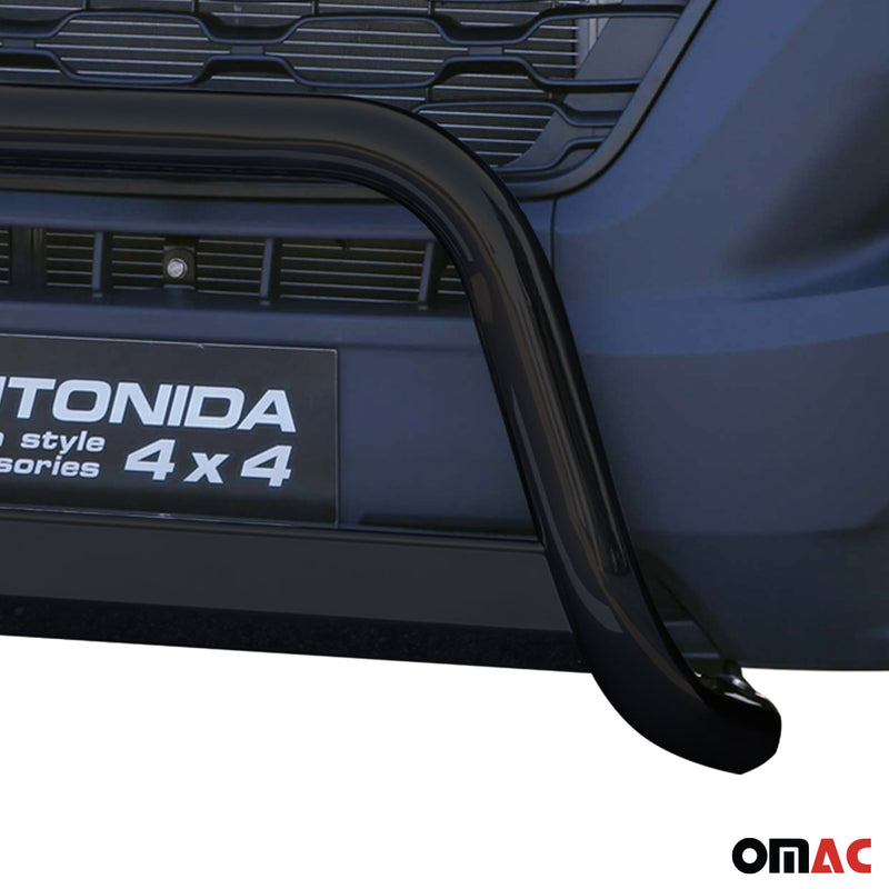 Frontbügel Frontschutzbügel für Citroen Jumper 2014-2023 Schwarz ø63 mm