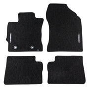 Velours Fußmatten für Toyota Auris II 2012-2018 Autoteppich Schwarz 4 teile