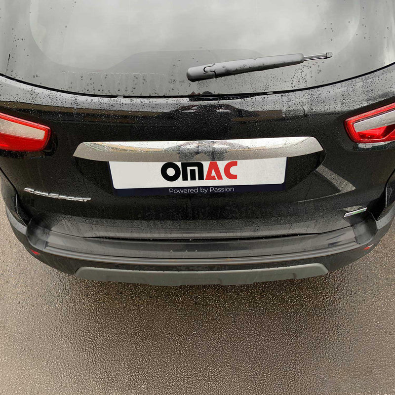 Ladekantenschutz Stoßstangenschutz für Ford Ecosport 2017-2024 Edelstahl Dunkel