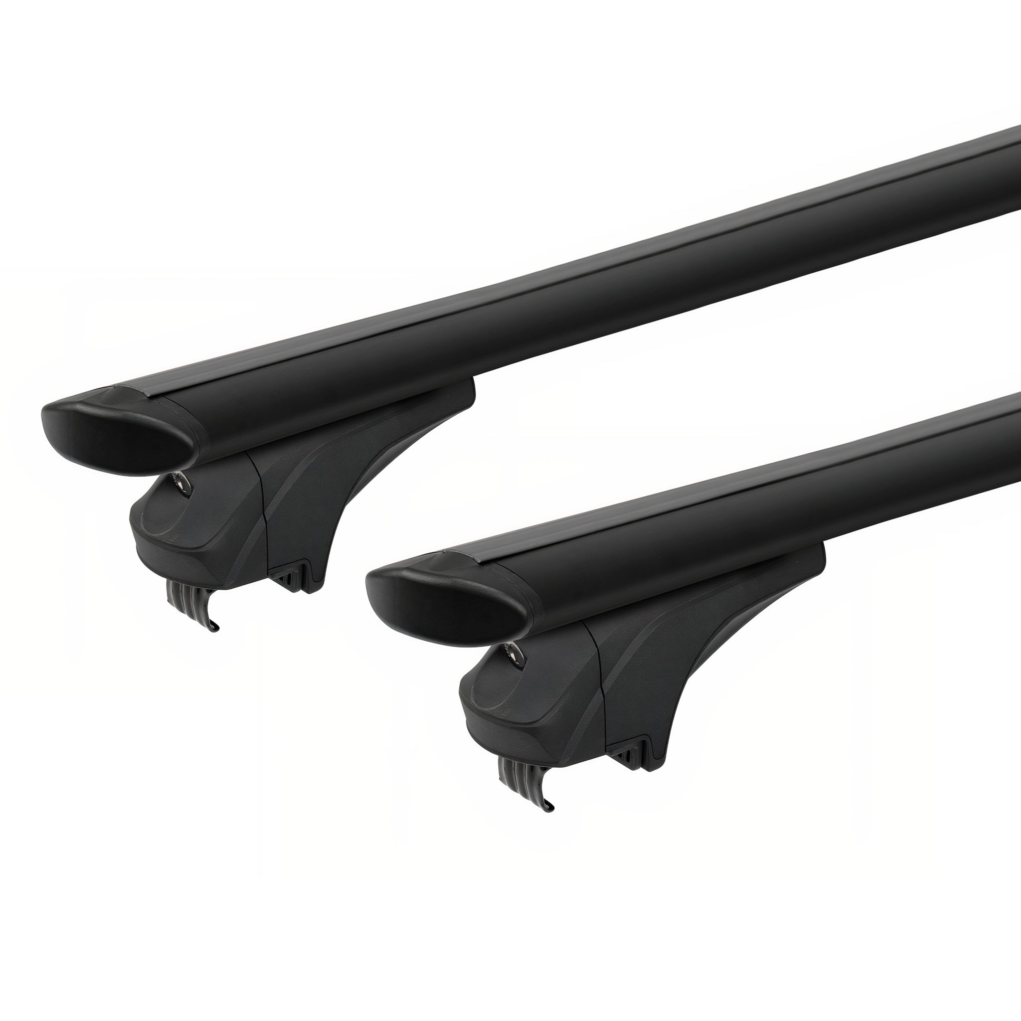 Menabo Dachträger für Aiways U5 2020-2025 Abschließbar Aluminium Schwarz 2 tlg