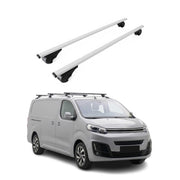 Dachträger Grundträger für Citroen Jumpy 2016-2026 Stahl Silber 2tlg