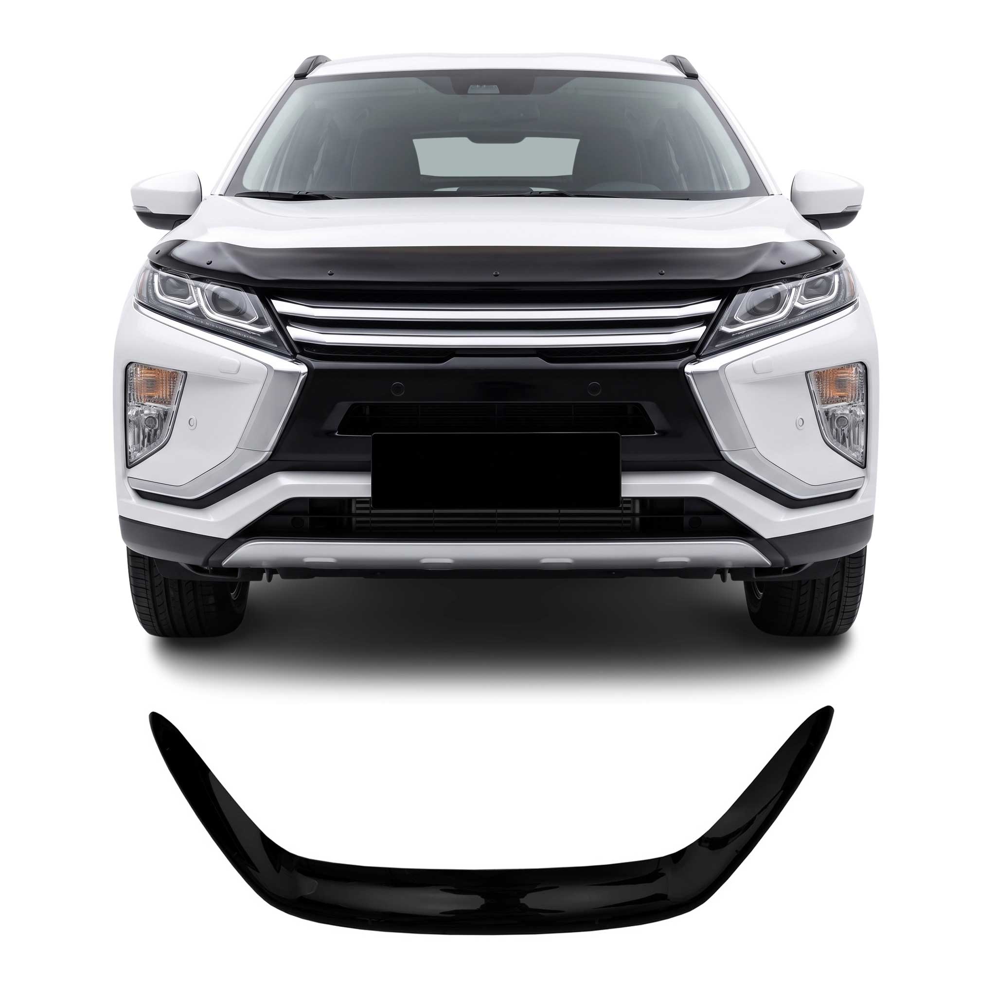 Motorhaube Deflektor Steinschlagschutz für Mitsubishi Eclipse Cross 2017-2021