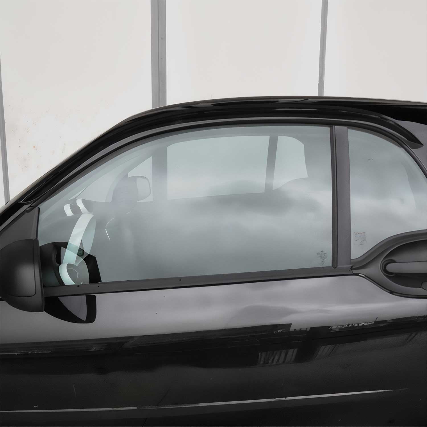 Windabweiser Regenabweiser für Smart ForTwo 453 Coupe 2014-2025 Dunkel Acryl 2x
