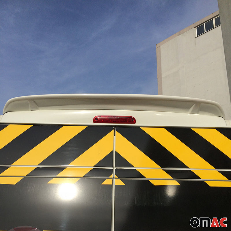 Heckspoiler Dachspoiler Hecklippe für Fiat Ducato 2006-2014 ABS Grundiert 1tlg