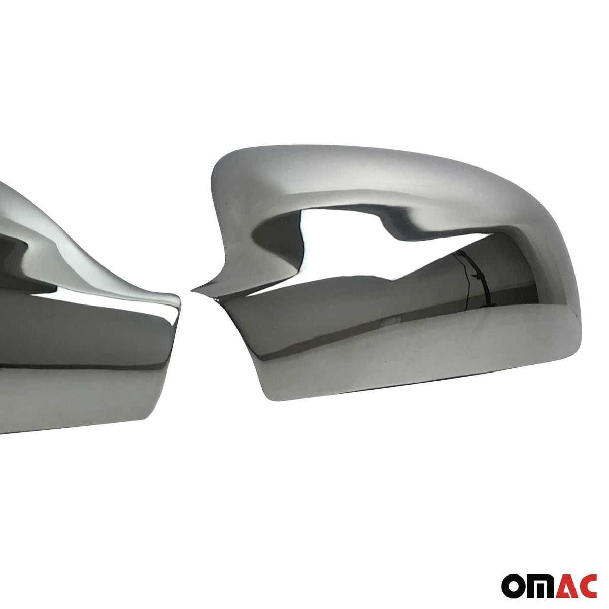 Spiegelkappen Spiegelabdeckung für Peugeot 307 2001-2009 Edelstahl Chrom 2tlg