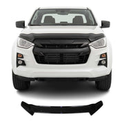 Motorhaube Deflektor Insekten für Isuzu D-max mk3 2019-2023 Pre-FL ABS Schwarz