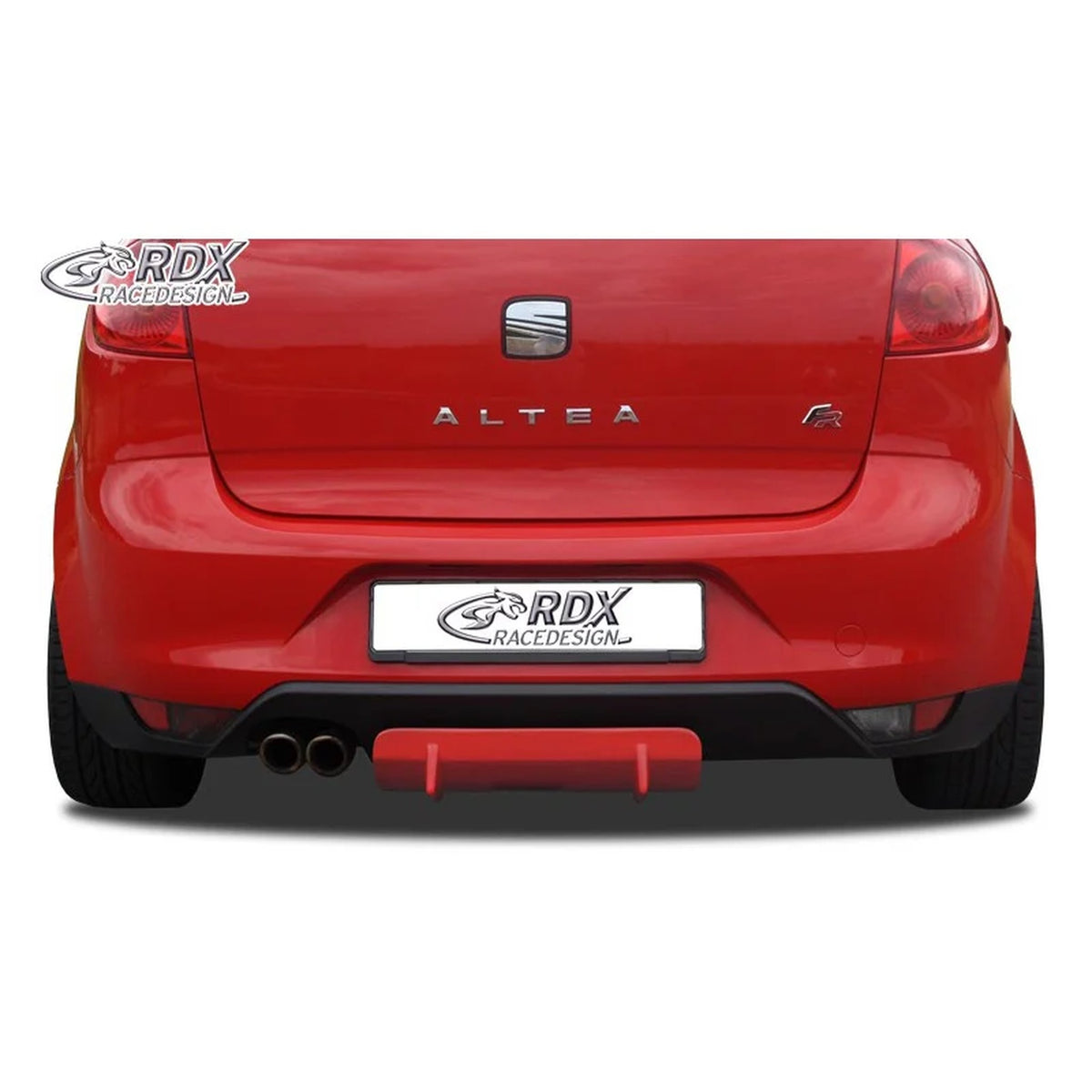 RDX Heckschürzenansatz Diffuser U-Diff für Seat Altea 5P inkl. FR & XL 2004-