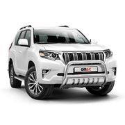 Frontbügelschutz Frontschutzbügel für Toyota Land Cruiser 150 2019-23 ABE Silber