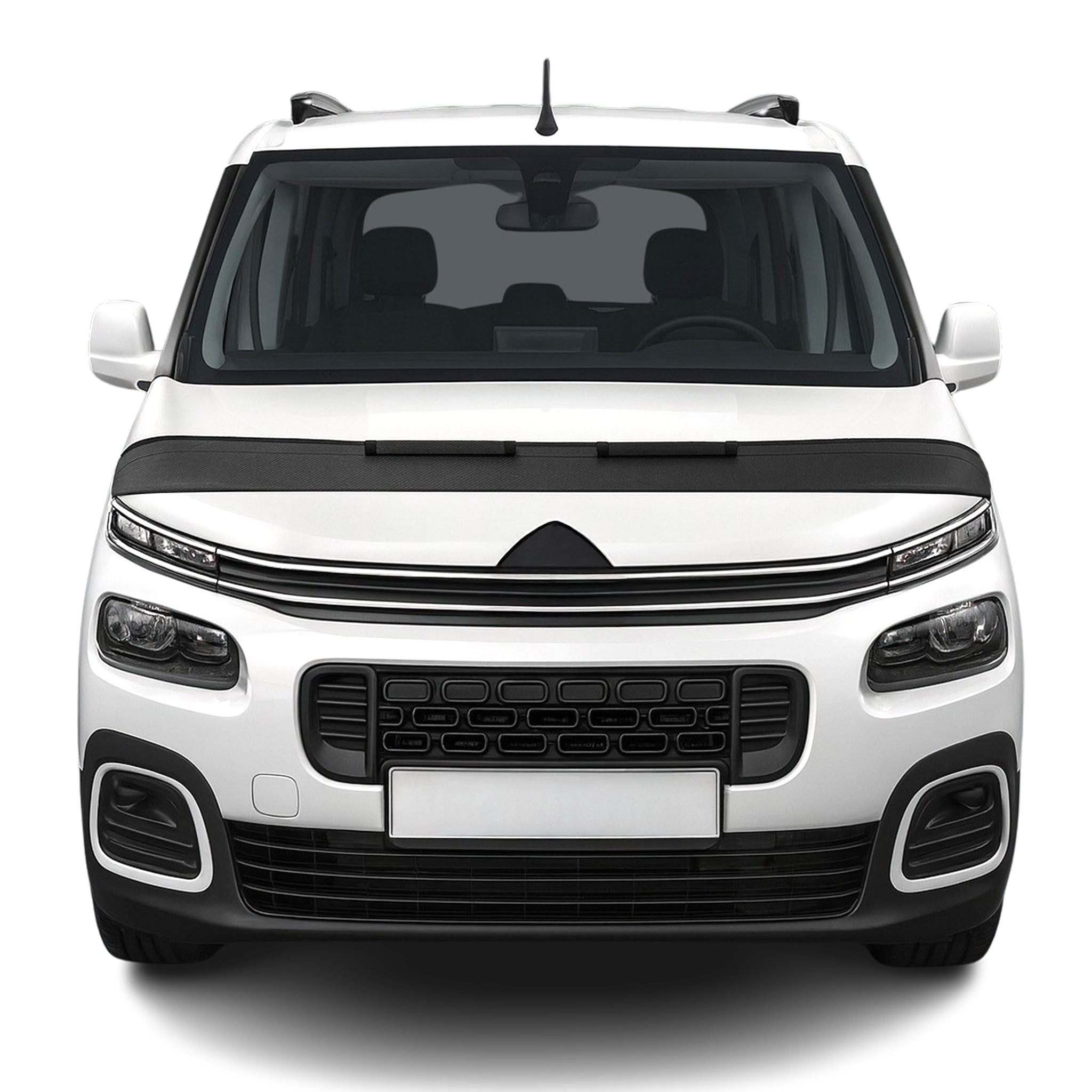 Haubenbra Steinschlagschutz Bonnet Bra für Opel Combo 2019-2026 Carbon Halb