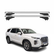 Menabo Dachträger Grundtäger für Hyundai Palisade 2020-2025 Aluminium Silber 2x