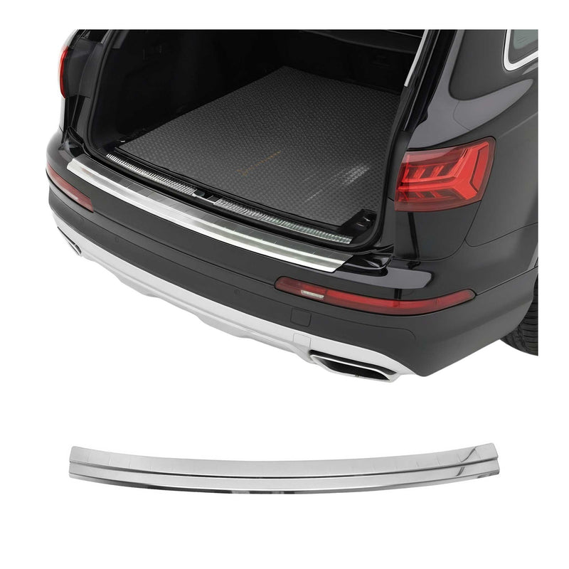 Ladekantenschutz für Audi Q7 2015-2025 Heckschutz Edelstahl Chrom