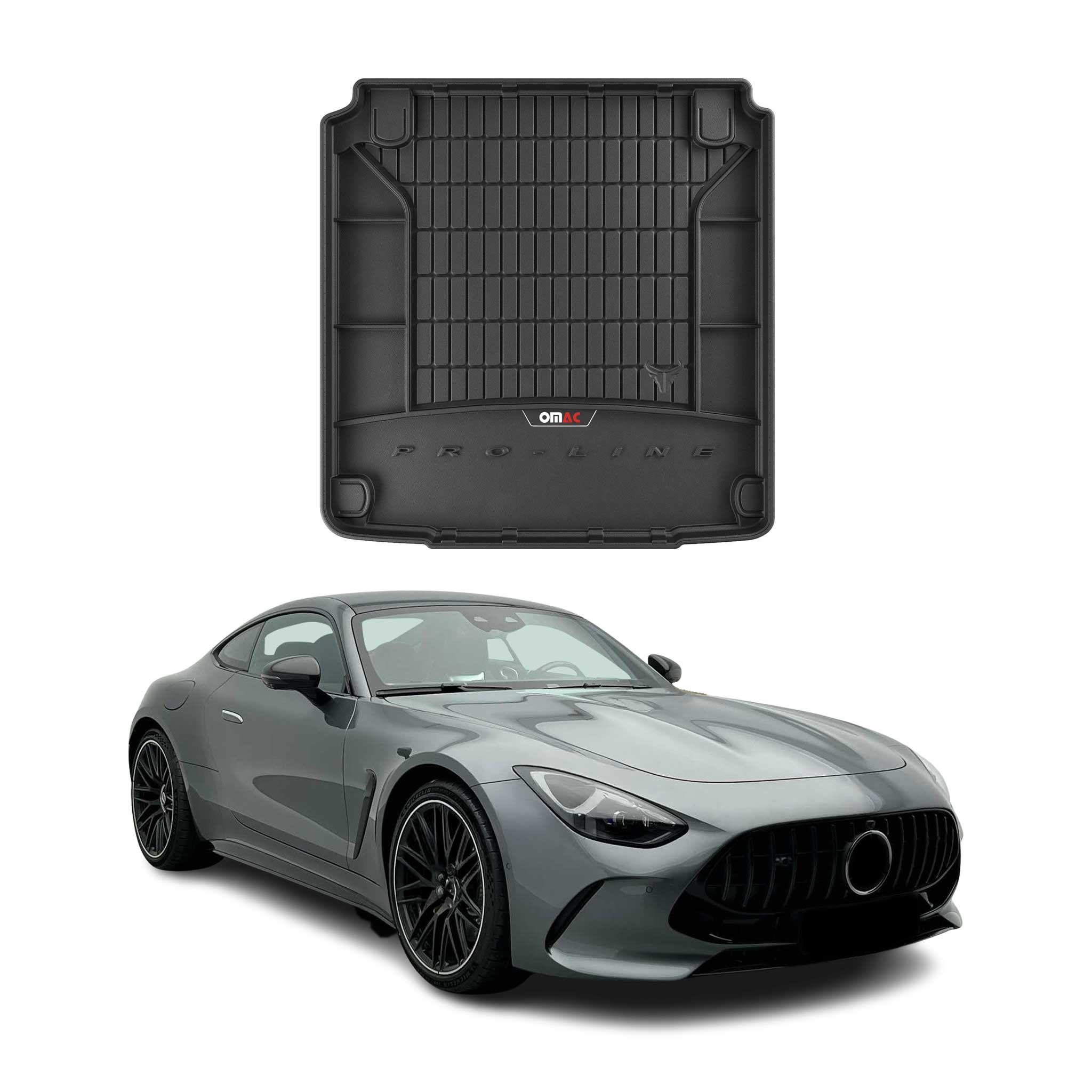 OMAC Gummi Kofferraumwanne für Mercedes AMG GT 53 63 2019-2026 TPE Laderaumwanne
