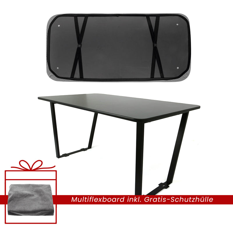 Multiflexboard Bettverlängerung für Mercedes Vito W447 inkl. Schutzhülle Ablage