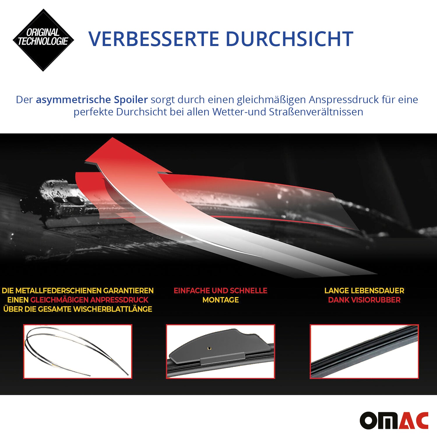 SWF Scheibenwischer Wischblatt Vorne für Volvo V70 II / XC70 I Cross Country