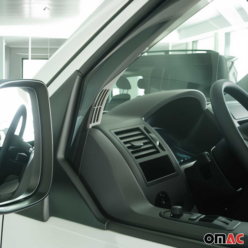 Windabweiser Regenabweiser für VW T6 T6.1 Transporter alle 2015-2024 Dunkel 2tlg