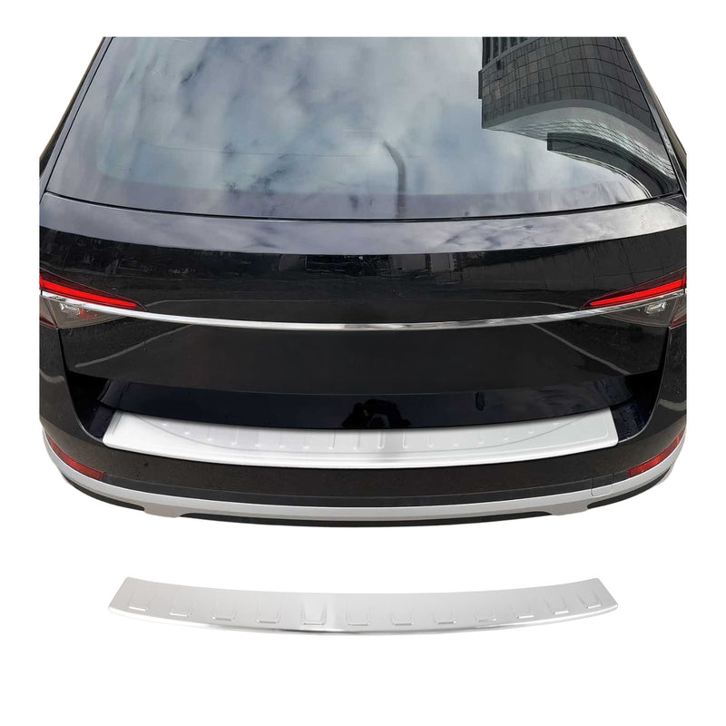 Ladekantenschutz Stoßstange für Skoda Superb Kombi 2015-2025 Chrom Gebürstet