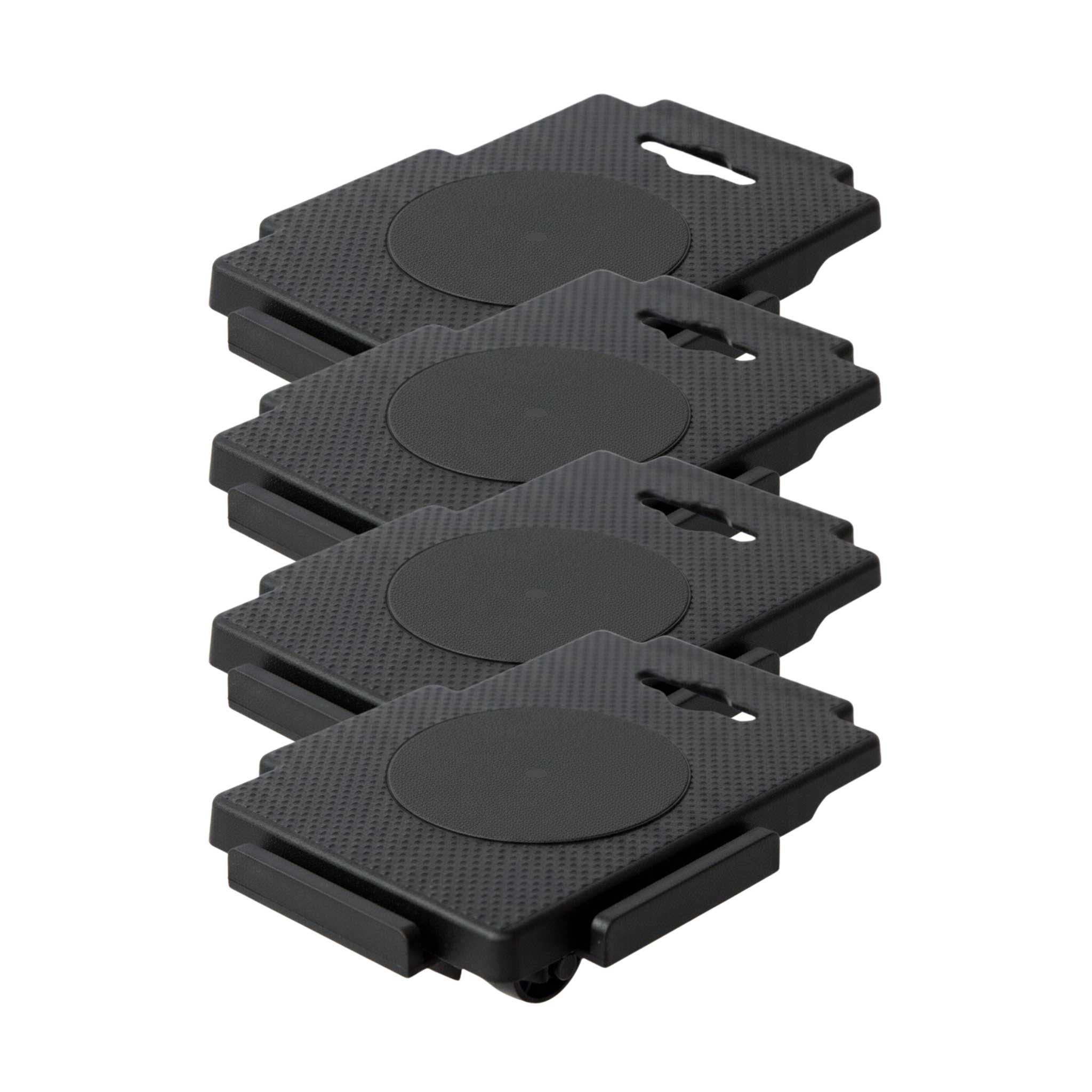 Möbel-Transportroller 150 kg Möbelroller Transportfahrwerk Trittbrett 4tlg