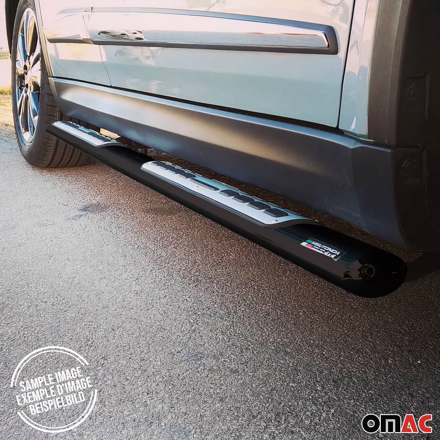 Edelstahl Seitenschweller Schwellerrohre für Honda CR-V 2016-2018 Schwarz