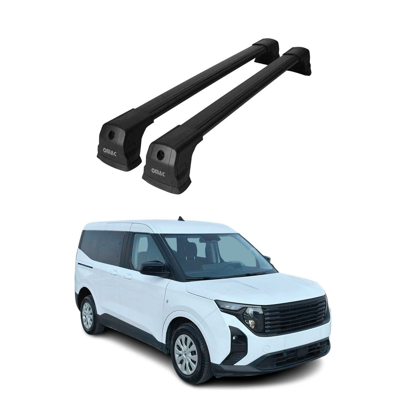 Dachträger für Ford Transit Courier / Tourneo Courier II 2023-2025 75kg Schwarz