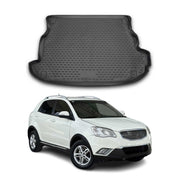 Kofferraummatte Kofferraumwanne für Ssangyong Korando 2010-2021 Gummi TPE